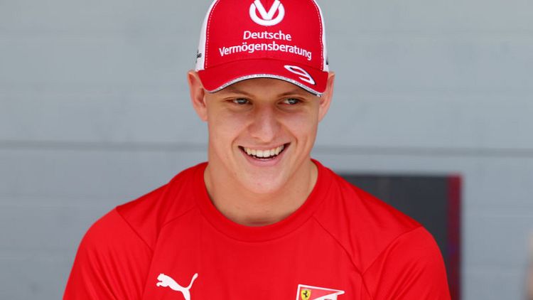 Mick Schumacher has earned Ferrari F1 test - Vettel