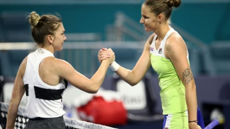 Tennis: Pliskova va en finale à Miami et prive Halep du gros lot