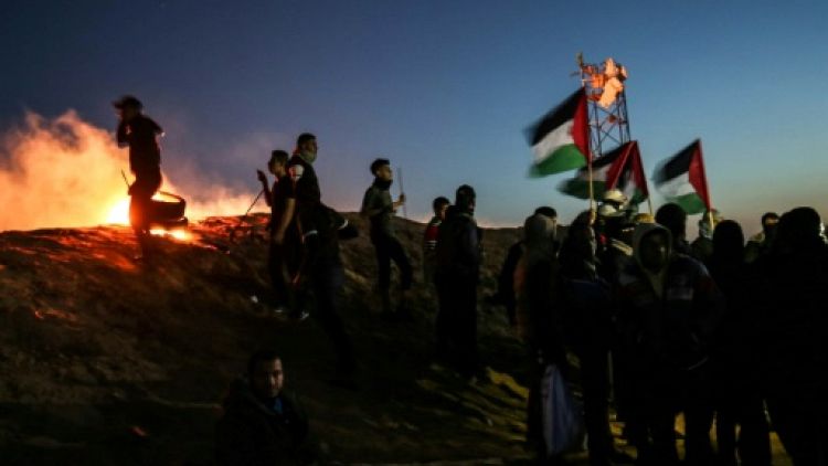 Mobilisation palestinienne à haut risque samedi à la frontière israélienne