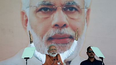 Two weeks before India starts voting, Modi predicts easy victory Two weeks before India starts voting, Modi predicts easy victory