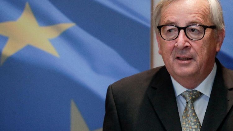 Ue: Juncker vede Conte e Mattarella
