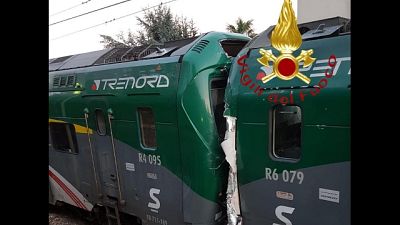 Scontro treni:sciopero un'ora 1/o aprile Scontro treni:sciopero un'ora 1/o aprile