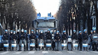 Anarchici, timori a Torino per corteo Anarchici, timori a Torino per corteo