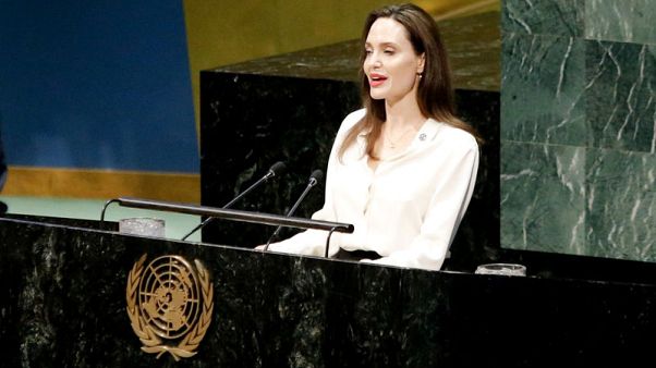 Angelina Jolie pushes for women to be part of Afghan peace talks Angelina Jolie pushes for women to be part of Afghan peace talks