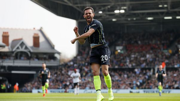 Man City go top again with 2-0 win over misfiring Fulham Man City go top again with 2-0 win over misfiring Fulham