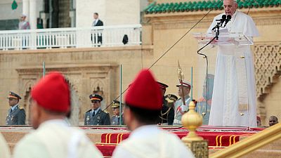 Pope in Morocco says physical barriers won't solve migration issue Pope in Morocco says physical barriers won't solve migration issue