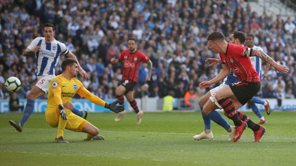 Hojbjerg strike gives Southampton 1-0 win at Brighton Hojbjerg strike gives Southampton 1-0 win at Brighton
