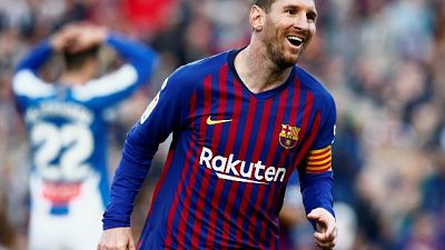 Barcellona-Espanyol 2-0, doppietta Messi Barcellona-Espanyol 2-0, doppietta Messi