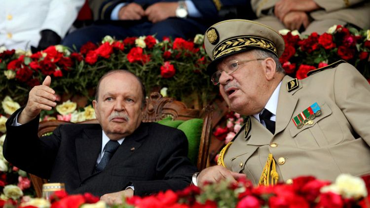 Algerian army chief repeats call to declare president unfit for office