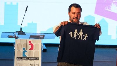 Salvini e Fontana come coppia arcobaleno