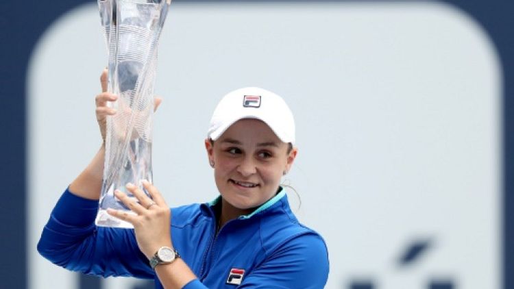 L'Australienne Ashleigh Barty remporte le tournoi de Miami le 30 mars 2019
