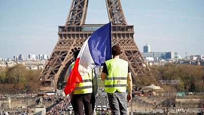 تراجع أعداد محتجي "السترات الصفراء" في الأسبوع العشرين من الاحتجاجات بفرنسا