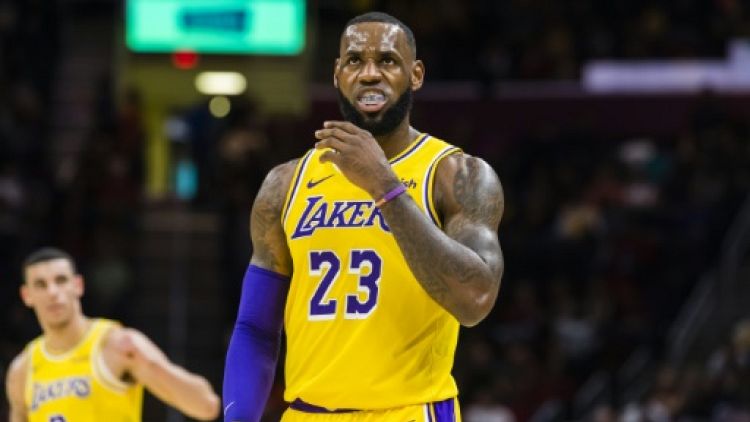 NBA: les Lakers mettent fin à la saison de LeBron James