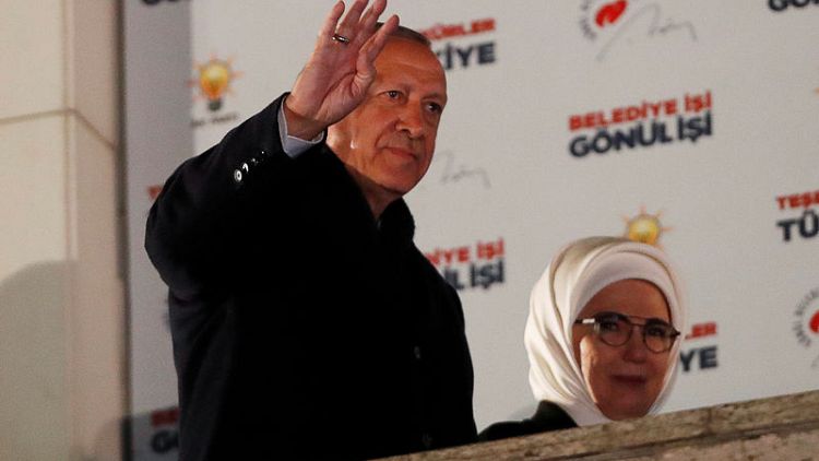 Erdogan appears to concede Istanbul defeat after Ankara loss