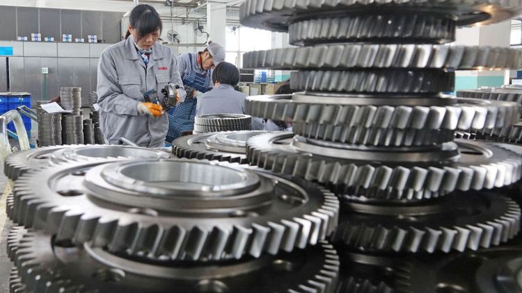 China's services activity quickens in March - official PMI