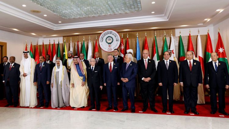 Arab leaders show unity in condemning U.S. decision over Golan