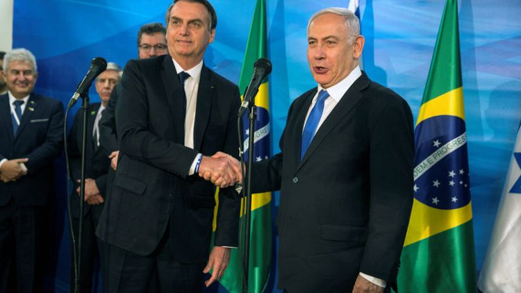 Brazil opens Israel trade mission in Jerusalem, short of full embassy move