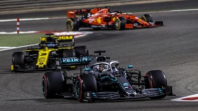 Gp Bahrain: vince Hamilton, Leclerc 3/o