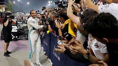 Heartbreak for Leclerc as Hamilton wins in Bahrain Heartbreak for Leclerc as Hamilton wins in Bahrain