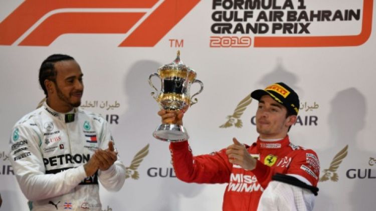 GP de Bahreïn: Leclerc "a de nombreuses victoires devant lui", selon Hamilton