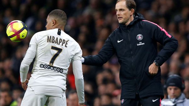 Mbappe strikes again as PSG close in on title Mbappe strikes again as PSG close in on title