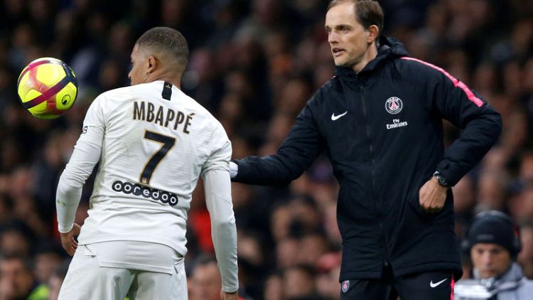 Mbappe strikes again as PSG close in on title