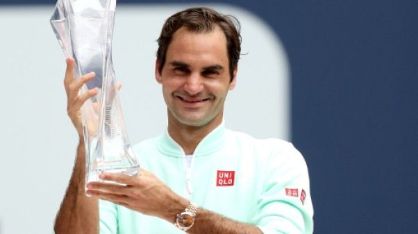 Classement ATP: Federer, vainqueur à Miami, récupère la 4e place Classement ATP: Federer, vainqueur à Miami, récupère la 4e place