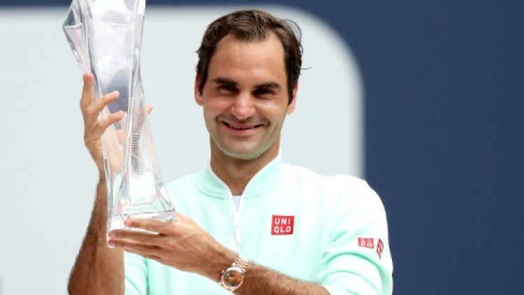 Classement ATP: Federer, vainqueur à Miami, récupère la 4e place 