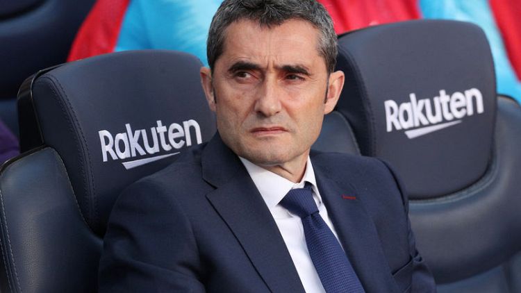 Six wins and we're champions, says Barca coach Valverde