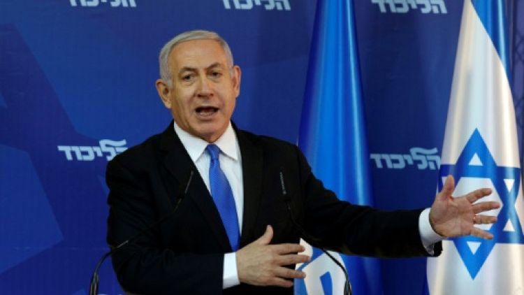 Israël: à droite toute, Netanyahu mène campagne "nous contre les autres"