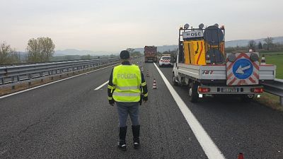 Operaio investito mentre lavora su A1 Operaio investito mentre lavora su A1
