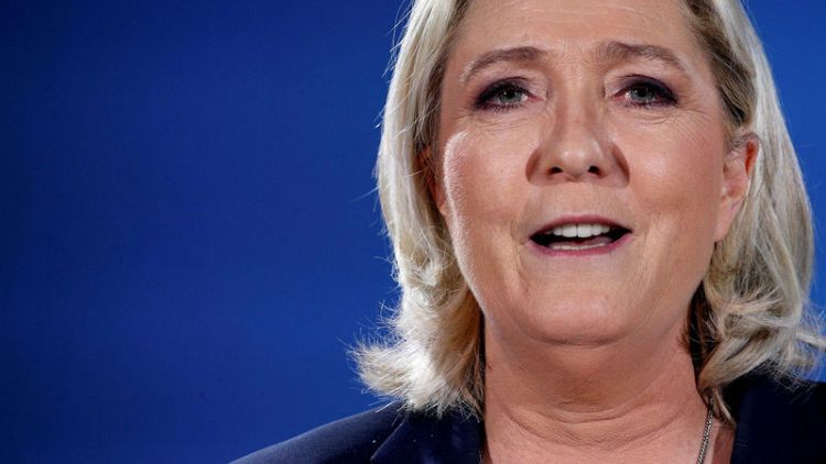 Shunned by banks, France's Le Pen seeks to crowdfund EU election campaign