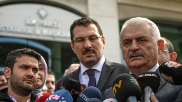 Municipales en Turquie : le parti d'Erdogan fait appel à Istanbul et Ankara Municipales en Turquie : le parti d'Erdogan fait appel à Istanbul et Ankara