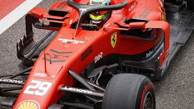 F1: grande esordio Schumi Jr in Ferrari F1: grande esordio Schumi Jr in Ferrari