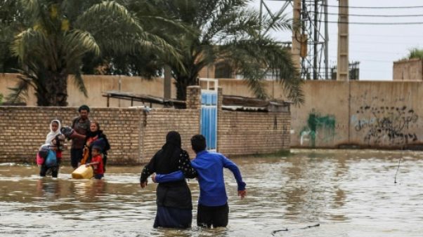 Déjà sous l'eau, l'Iran se prépare à de nouvelles inondations Déjà sous l'eau, l'Iran se prépare à de nouvelles inondations