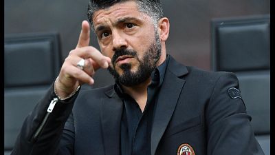 Gattuso 'squadra molle, non arrendersi' Gattuso 'squadra molle, non arrendersi'