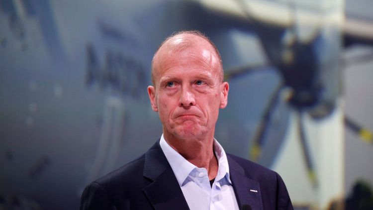 Airbus CEO Enders' 'golden parachute' excessive - French finance minister