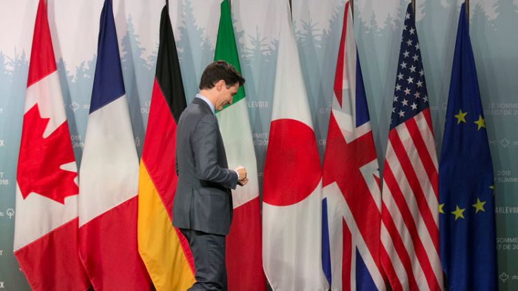 In Trump times, agreeing to disagree becomes norm at G7 meetings