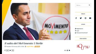 Europee: M5S vuole 'referendum europeo' Europee: M5S vuole 'referendum europeo'