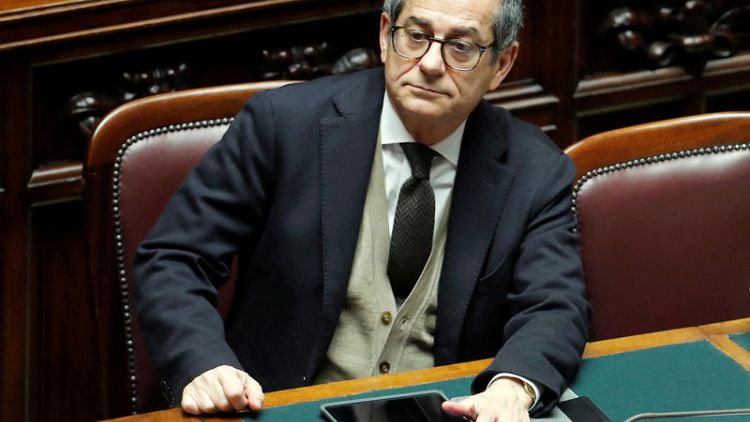 Italy PM denies Tria could quit over 5-Star attacks