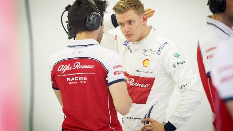F1: test Bahrain, Schumi jr 6/o su Alfa