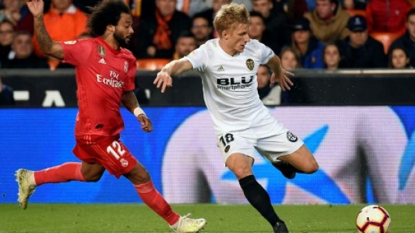 Espagne: le Real chute 2-1 à Valence, première défaite pour Zidane Espagne: le Real chute 2-1 à Valence, première défaite pour Zidane