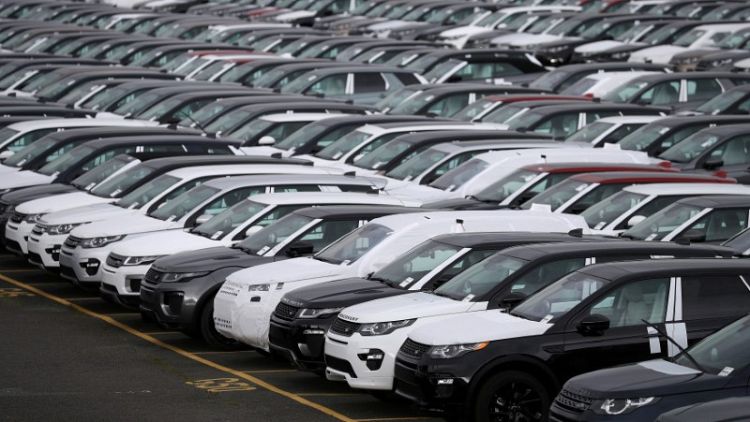 UK new car sales fall around 3 percent in March - preliminary data