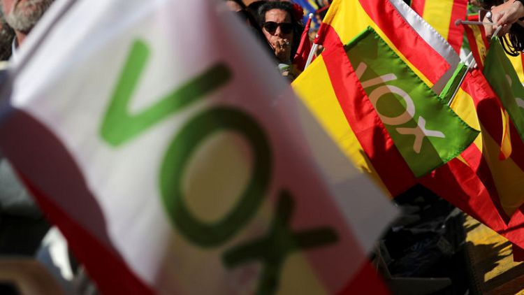Support for Spain's far-right party seen waning slightly - El Pais