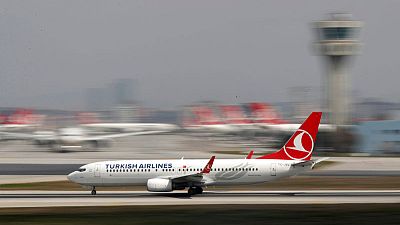 Turkish Airlines aims to spread its wings at Istanbul's giant new airport Turkish Airlines aims to spread its wings at Istanbul's giant new airport
