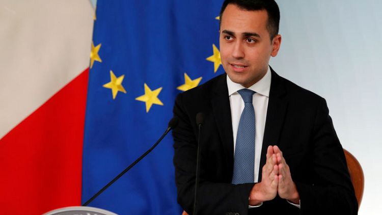 Italy's Di Maio says not seeking to replace economy minister