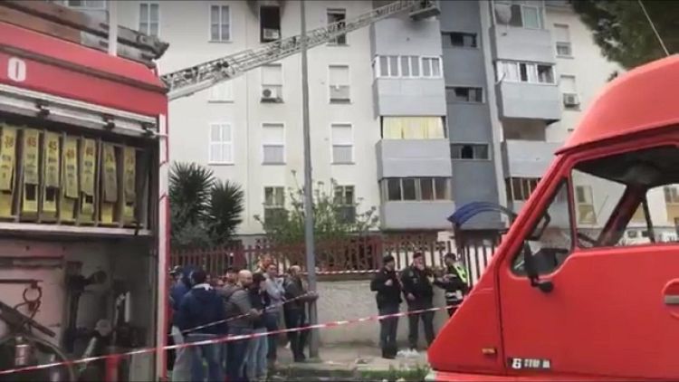 Incendio in appartamento Taranto,2 morti