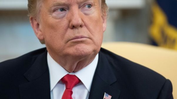 Le président américain Donald Trump le 27 mars dans le Bureau ovale Le président américain Donald Trump le 27 mars dans le Bureau ovale