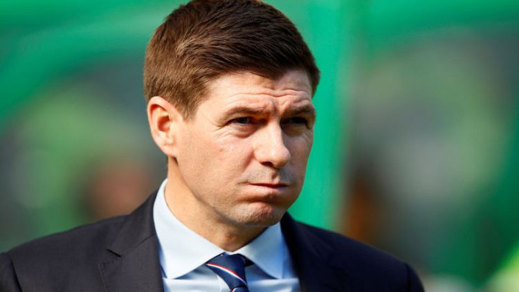 Rangers manager Gerrard handed touchline ban for misconduct