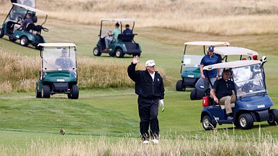 Author of Trump golf book describes president as loose with the rules